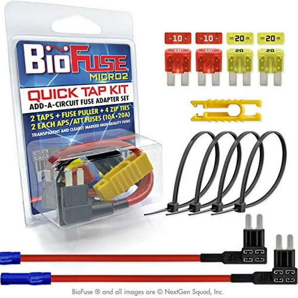 MICRO2 BLADE FUSE ADAPTER STYLE TAP ADD-A-CIRCUIT ATR FUSE